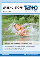 Aus dem Inhalt: Interview: TiNO-Mantrailing-Expertin Ines Kiene Bericht: Warum so viele Rassetiere ins Tierheim kommen Besuch: Raufen ausdrücklich erlaubt