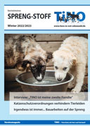 Aus dem Inhalt: Interview: „TiNO ist meine zweite Familie“ / Hinter den Kulissen: "Katzenschutzverordnungen verhindern Tierleiden" / Über uns: "Irgendwas ist immer... Bauarbeiten auf der Spreng"